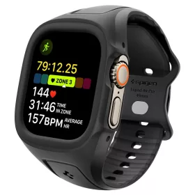   Spigen Liquid Air Pro Apple Watch Ultra 1/2/3 (49 mm) tok - fekete