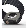 Ringke Slim Apple Watch Ultra 49mm kemény tok - 2db - átlátszó/matt fekete