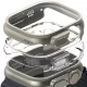 Ringke Slim Apple Watch Ultra 49mm kemény tok - 2db - átlátszó/titánszürke