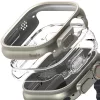 Ringke Slim Apple Watch Ultra 49mm kemény tok - 2db - átlátszó/titánszürke