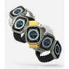 Ringke Slim Apple Watch Ultra 49mm kemény tok - 2db - átlátszó/titánszürke
