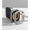 Ringke Slim Apple Watch Ultra 49mm kemény tok - 2db - átlátszó/titánszürke