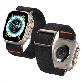   Spigen Fit Lite Ultra Apple Watch 8/9/10/11/SE/Ultra (44/45/46/49 mm) tok - fekete