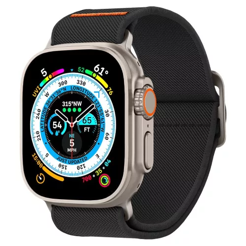 Spigen Fit Lite Ultra Apple Watch 8/9/10/11/SE/Ultra (44/45/46/49 mm) tok - fekete