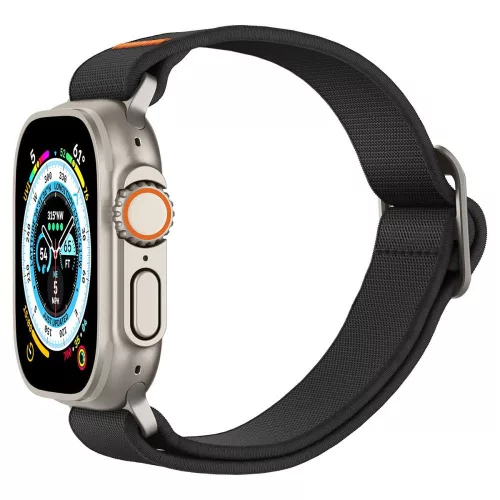 Spigen Fit Lite Ultra Apple Watch 8/9/10/11/SE/Ultra (44/45/46/49 mm) tok - fekete