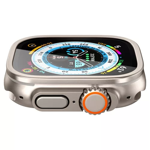 Spigen Glas.tR Slim Pro Apple Watch Ultra 1/2 (49 mm) edzett üveg - titán