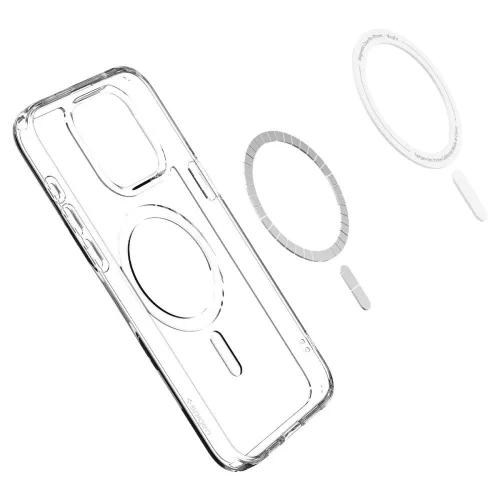 Spigen Ultra Hybrid Mag tok Apple iPhone 15 Pro Max készülékhez – Fehér