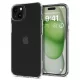 Spigen Liquid Crystal tok Apple iPhone 15 Plus készülékhez – Átlátszó