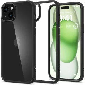   Spigen Ultra Hybrid tok Apple iPhone 15 Plus készülékhez – Matt fekete