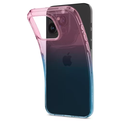 Spigen Liquid Crystal tok Apple iPhone 15 Pro készülékhez – Rózsaszín