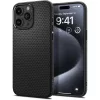 Spigen Liquid Air tok Apple iPhone 15 Pro készülékhez – Matt fekete