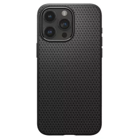   Spigen Liquid Air tok Apple iPhone 15 Pro készülékhez – Matt fekete