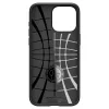 Spigen Liquid Air tok Apple iPhone 15 Pro készülékhez – Matt fekete