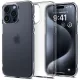 Spigen Ultra Hybrid tok Apple iPhone 15 Pro készülékhez – Átlátszó