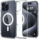 Spigen Ultra Hybrid Mag tok Apple iPhone 15 Pro készülékhez – Fehér