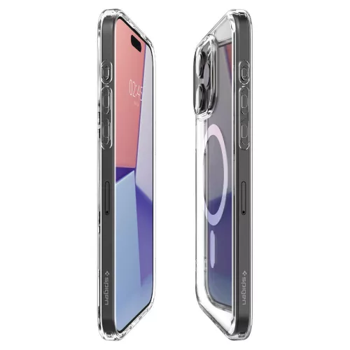 Spigen Ultra Hybrid Mag tok Apple iPhone 15 Pro készülékhez – Fehér