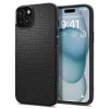 Spigen Liquid Air tok Apple iPhone 15 készülékhez – Matt fekete