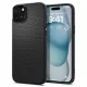 Spigen Liquid Air tok Apple iPhone 15 készülékhez – Matt fekete