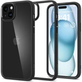   Spigen Ultra Hybrid tok Apple iPhone 15 készülékhez – Matt fekete
