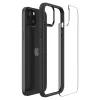 Spigen Ultra Hybrid tok Apple iPhone 15 készülékhez – Matt fekete