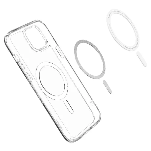 Spigen Ultra Hybrid Mag tok Apple iPhone 15 készülékhez – Fehér