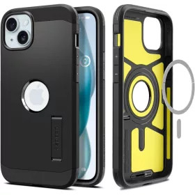   Spigen Tough Armor Mag tok Apple iPhone 15 készülékhez – Fekete