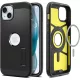 Spigen Tough Armor Mag tok Apple iPhone 15 készülékhez – Fekete