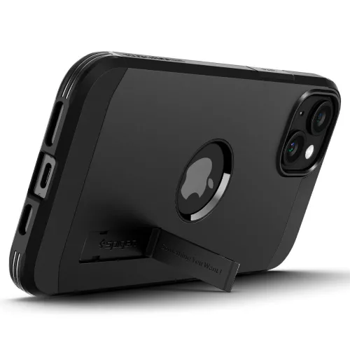 Spigen Tough Armor Mag tok Apple iPhone 15 készülékhez – Fekete