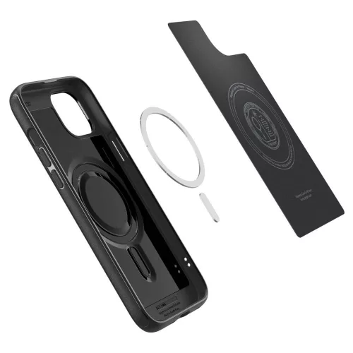 Spigen Mag Armor tok Apple iPhone 15 készülékhez – Matt fekete