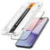 Spigen Glas.tR EZ Fit Full Cover Apple iPhone 15 Pro Max készülékhez – Fekete