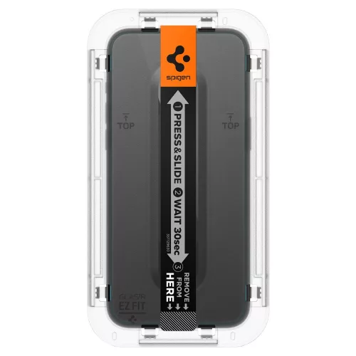 Spigen Glas.tR EZ Fit Apple iPhone 15 Pro készülékhez – Átlátszó