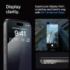 Spigen Glas.tR EZ Fit Full Cover Apple iPhone 15 Pro készülékhez – Fekete