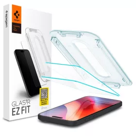   Spigen Glas.tR EZ Fit Apple iPhone 15 készülékhez – Átlátszó