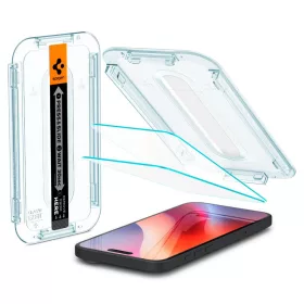   Spigen Glas.tR EZ Fit Apple iPhone 15 készülékhez – Átlátszó