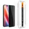Spigen Glas.tR EZ Fit Privacy Apple iPhone 15 készülékhez – Betekintésvédő