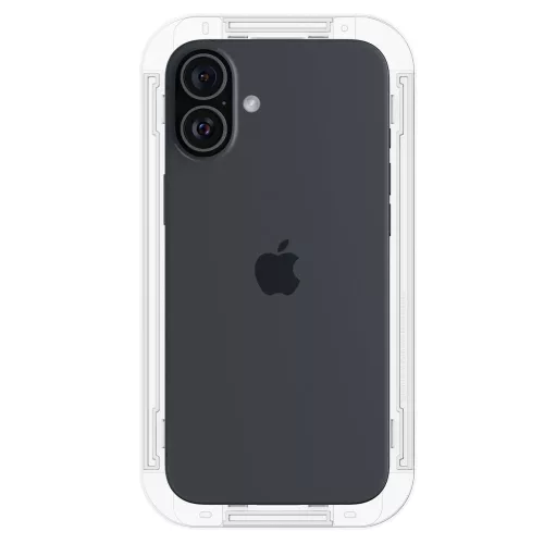 Spigen Glas.tR EZ Fit Privacy Apple iPhone 15 készülékhez – Betekintésvédő