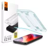 Spigen Glas.tR EZ Fit Apple iPhone 15 készülékhez – Átlátszó (1 db) - 