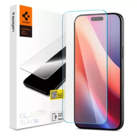   Spigen Glas.tR Slim Apple iPhone 15 készülékhez – Átlátszó