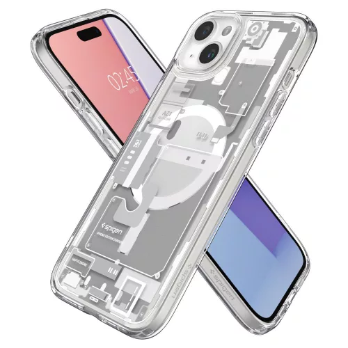Spigen Ultra Hybrid Mag tok Apple iPhone 15 Plus készülékhez – Fehér