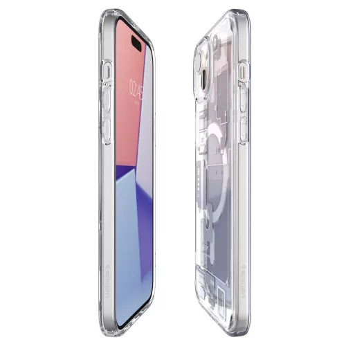Spigen Ultra Hybrid Mag tok Apple iPhone 15 Plus készülékhez – Fehér