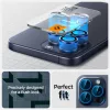 Spigen Optik Pro Glas.tR EZ Fit Apple iPhone 14 Pro készülékhez – Kék titán