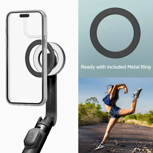 Spigen s571w mágneses bluetooth önjátszó tripod fekete