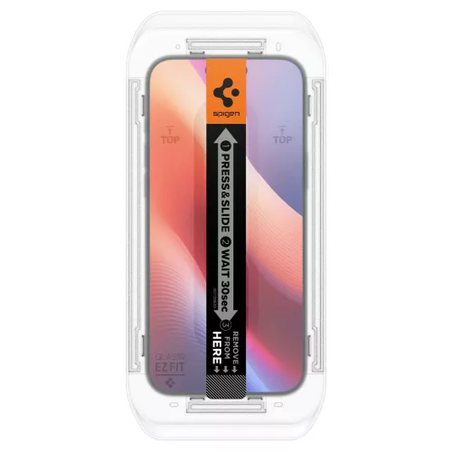 Spigen Glas.tR EZ Fit AC üvegfólia (2-pack) Apple iPhone 16 Pro Max / 17 Pro Max  készülékhez – Átlátszó -