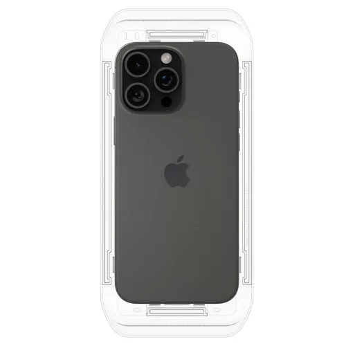 Spigen Glas.tR EZ Fit AC üvegfólia (2-pack) Apple iPhone 16 Pro Max / 17 Pro Max  készülékhez – Átlátszó -