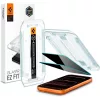Spigen Glas.tR EZ Fit AC Privacy üvegfólia (2-pack) Apple iPhone 16 Pro Max készülékhez – Átlátszó
