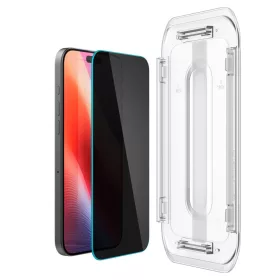   Spigen Glas.tR EZ Fit AC Privacy üvegfólia (2-pack) Apple iPhone 16 Pro Max készülékhez – Átlátszó