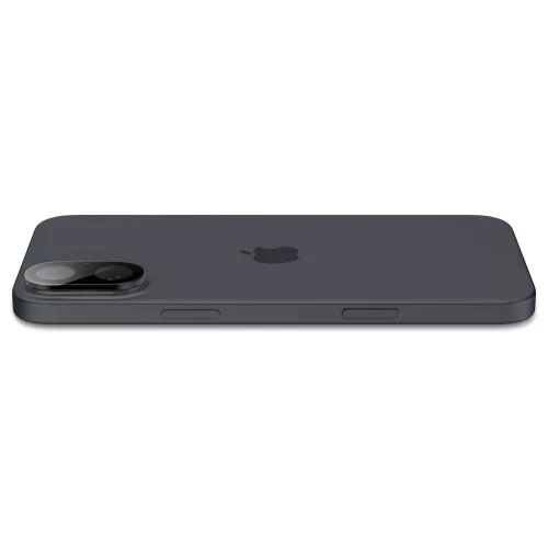 Spigen Optik Glas.tR kameravédő (2-pack) Apple iPhone 16 készülékhez – Fekete