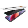 Spigen Glas.tR EZ Fit AC Privacy üvegfólia (2-pack) Apple iPhone 16 Pro készülékhez – Átlátszó
