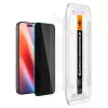 Spigen Glas.tR EZ Fit AC Privacy üvegfólia (2-pack) Apple iPhone 16 Pro készülékhez – Átlátszó