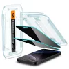 Spigen Glas.tR EZ Fit AC Privacy üvegfólia (2-pack) Apple iPhone 16 Pro készülékhez – Átlátszó